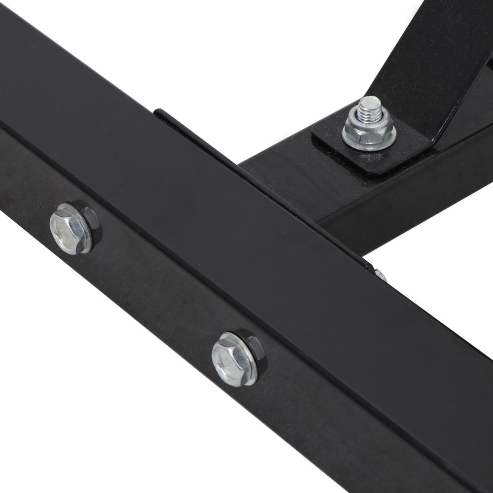Exercise Adjustable Rack Standard Solid Steel Squat Stands Barbell Bench Press