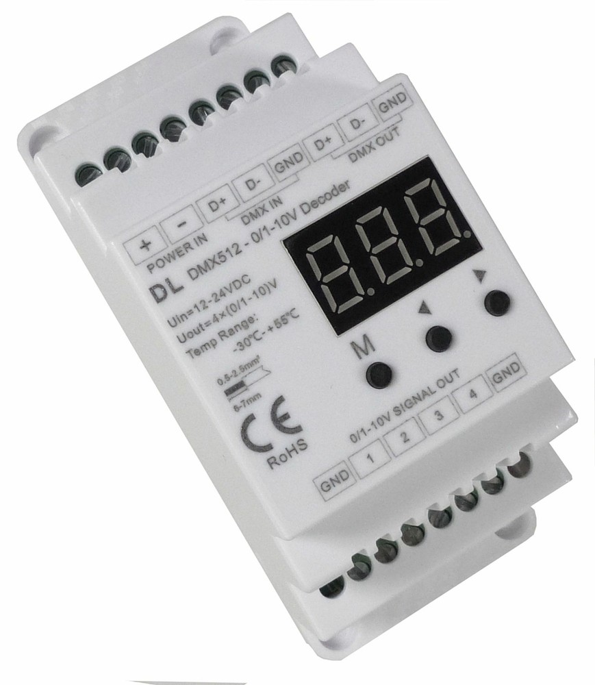 ALZO 4 Channel DMX Decoder for ALZO Dimmable DRUM LED Light