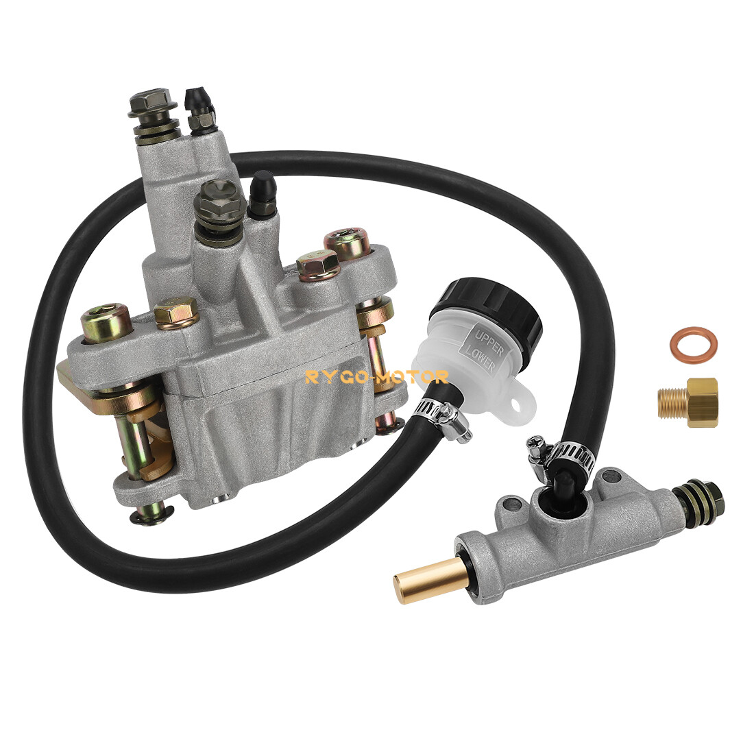 Rear Brake Caliper & Master Cylinder for Polaris Trail Blazer 250 330 Trail Boss