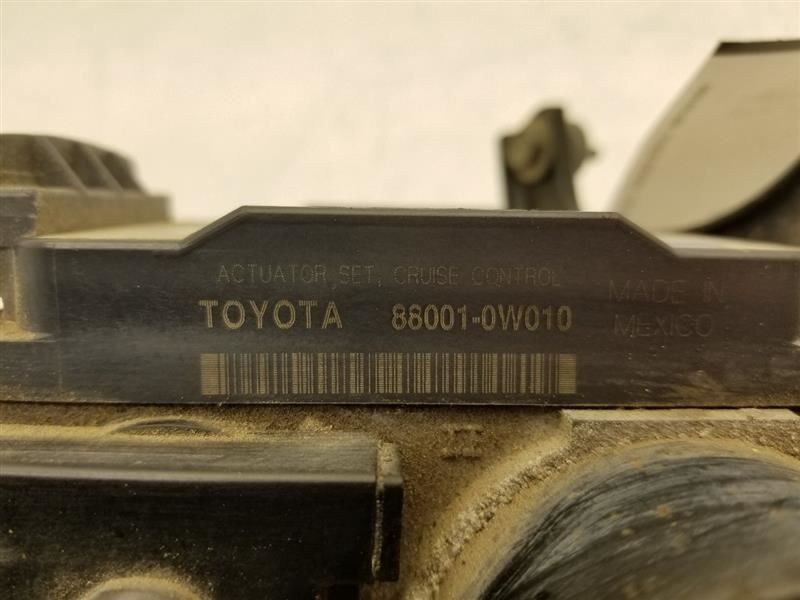 1998 TOYOTA 4 RUNNER CRUISE SPEED REGULATOR