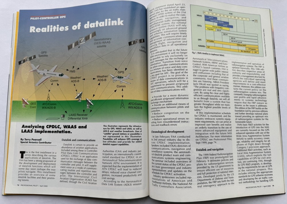 Professional Pilot Magazine April 2000 Vol 34 No 4 - Original