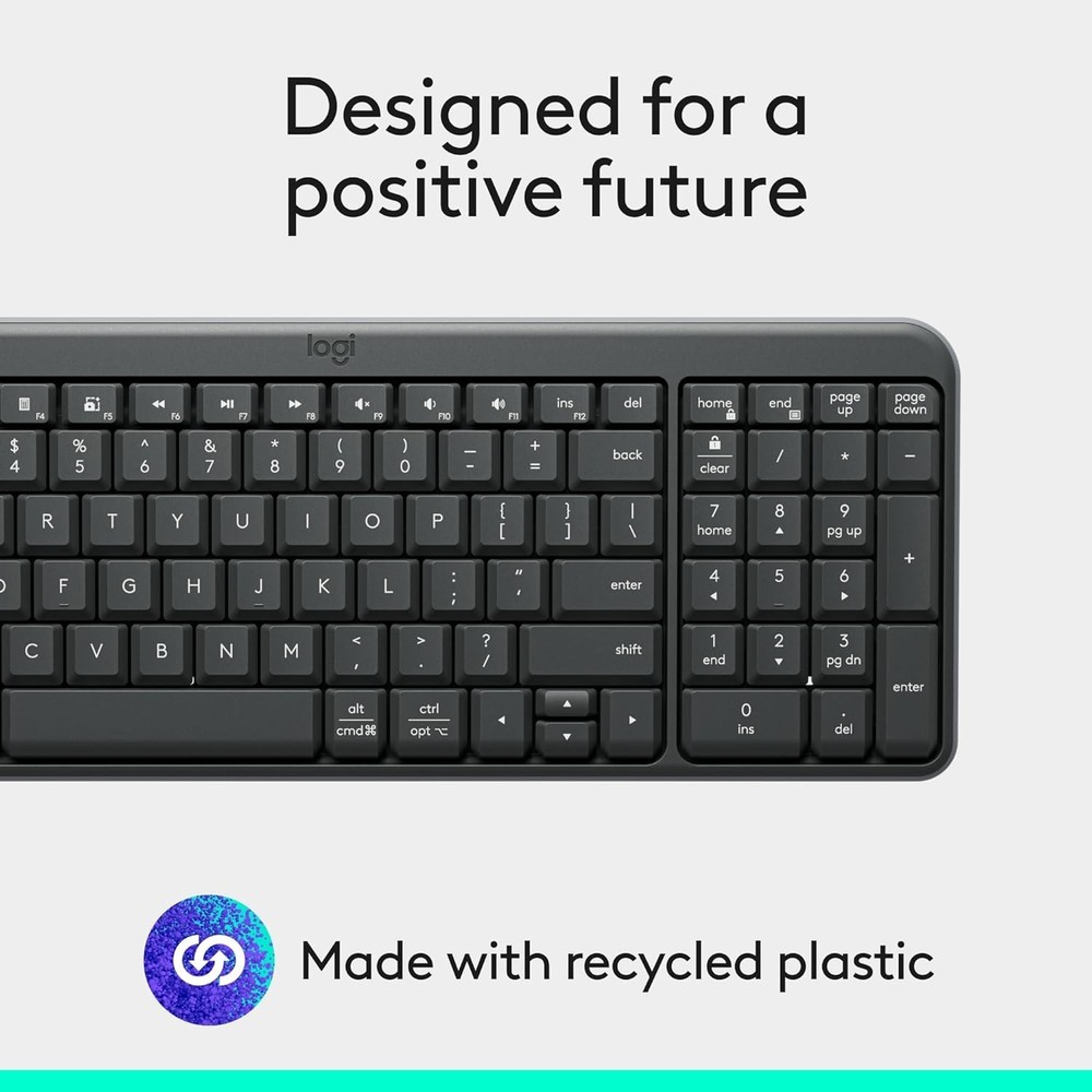 LOGITECH K250 Bluetooth Wireless Keyboard - 920-013442 - NEW