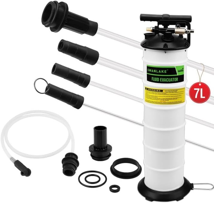 Professional 7L Pneumatic/Manual Fluid Extractor Pump