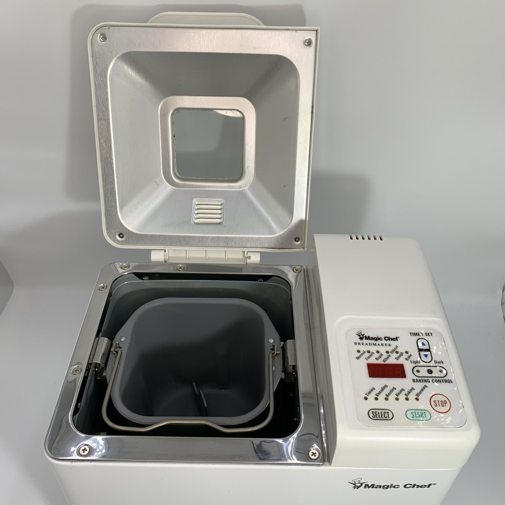Magic Chef Bread Maker ES1850 Automatic 1.5 lb & Instruction Manual Free Ship