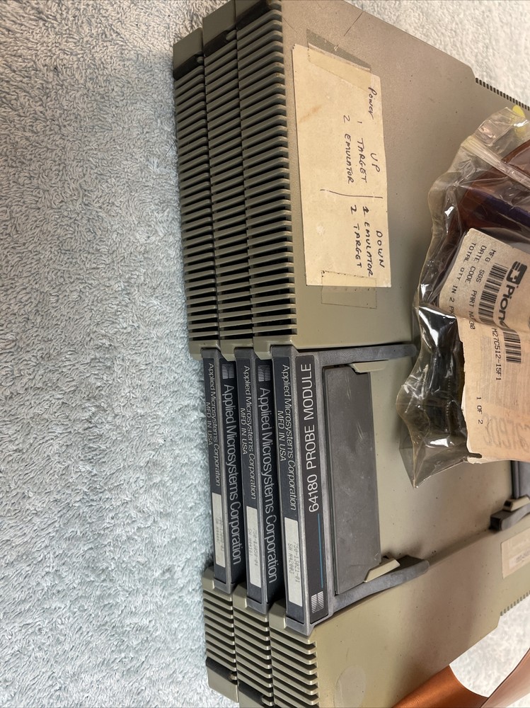 APPLIED MICROSYSTEMS THREE PROBE MODULE STACK PM 64180, EL 820, EL 800