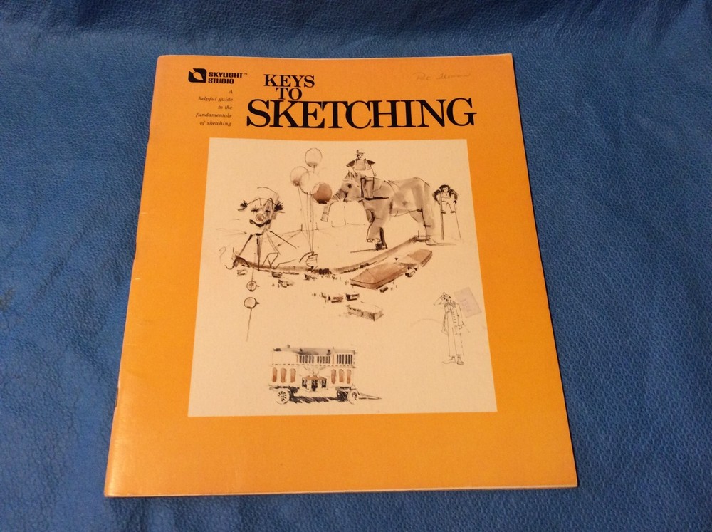 Art Instruction Skylight Studio Keys to Sketching Book