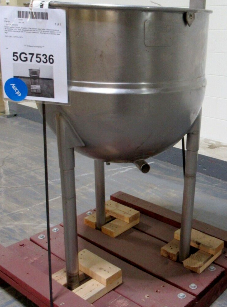 Groen FT40SP Kettle 40-Gal Cap.
