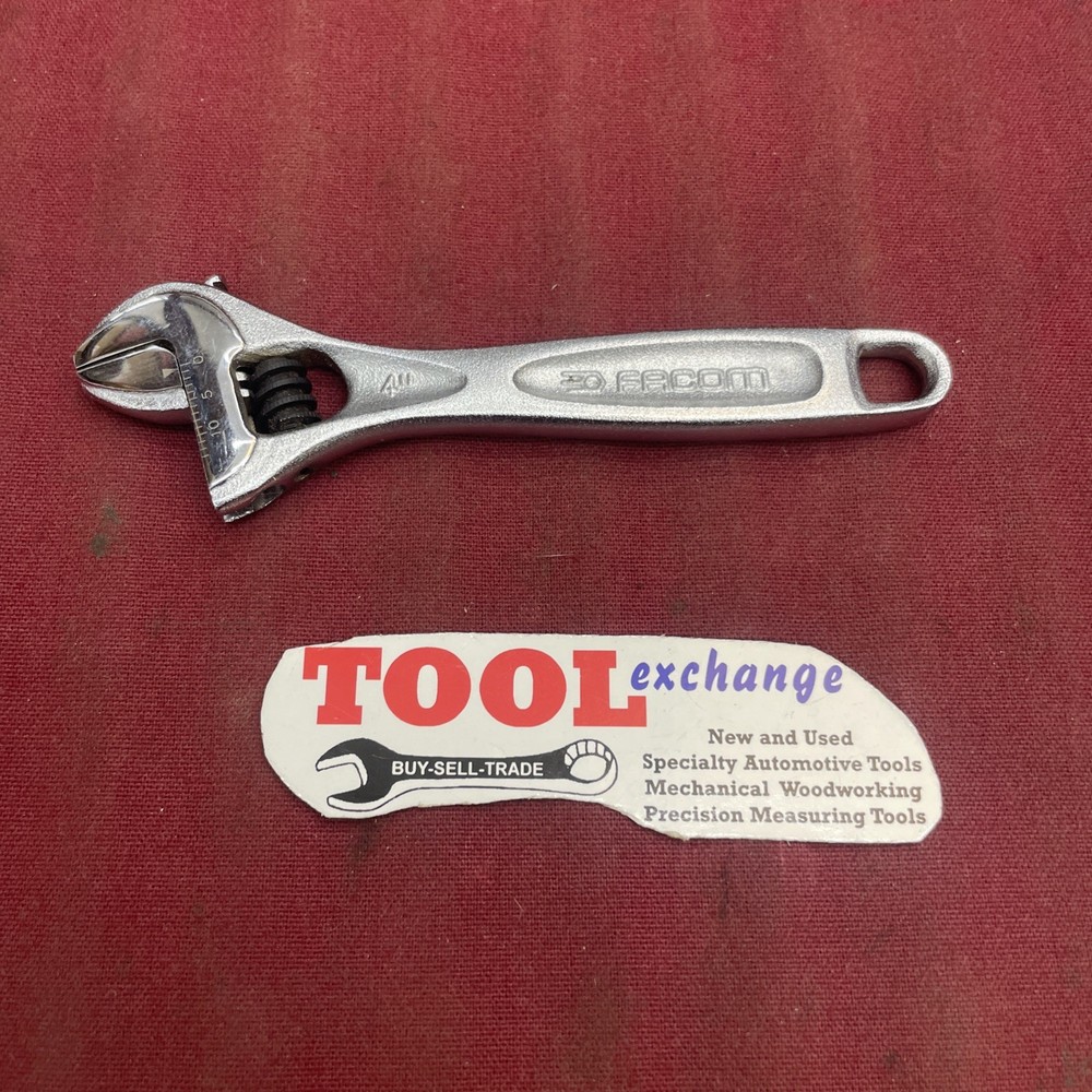 Facom 4" Adjustable Wrench/Spanners