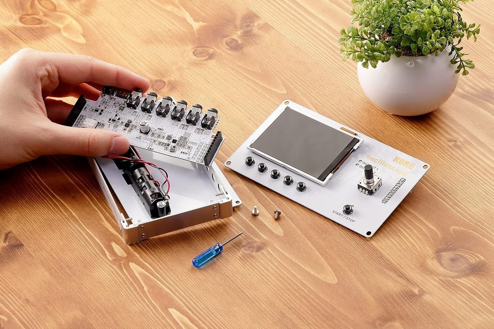 Korg NTS-2 Oscilloscope Kit with Patch and Tweak Book Bundle - NTS2OSC