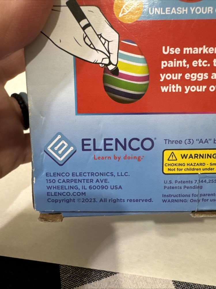 Snap Circuits Stem Decorate Illuminated Basket Stuffers Easter Egg Light Kit