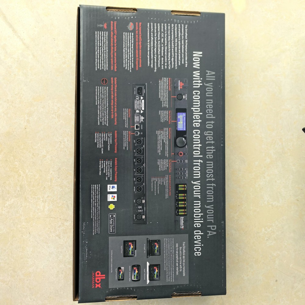 DBX PA2 DriveRack Complete Loudspeaker Management System Processor NEW