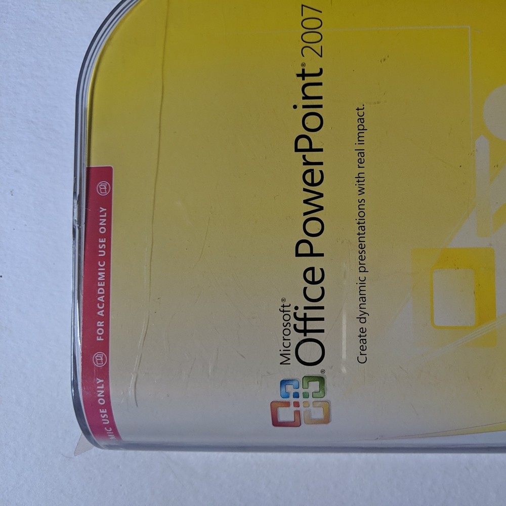Microsoft Office Powerpoint 2007 for Academic Use