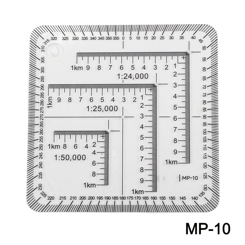 Easily Operable Geographic Coordinate Ruler for Engineers and Students