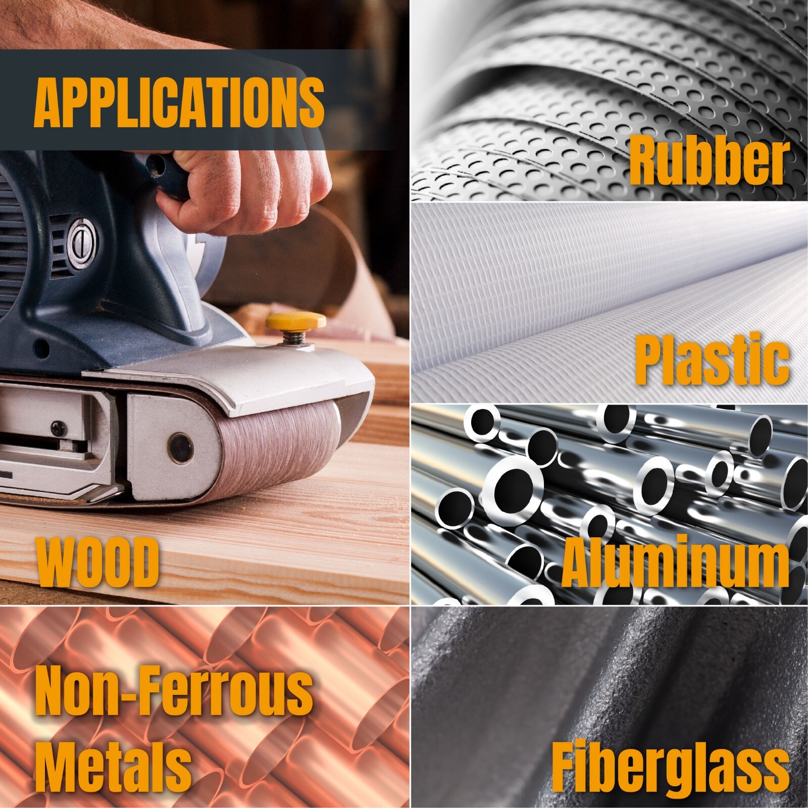 POWERTEC 110011 4 x 21 Inch Sanding AO Belts - 15PK, 5 Each of 80,120,150 GRIT