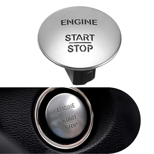 Car Engine Start Stop Button Switch, Push to Start-Stop Button, Ignition