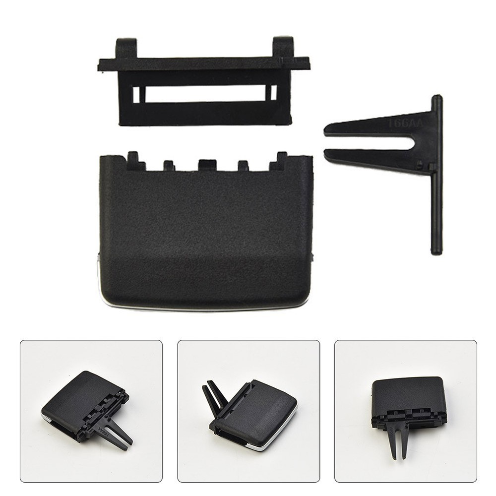 Abs Vent Tab Durable 1 Piece Pc Plastic Black Interior