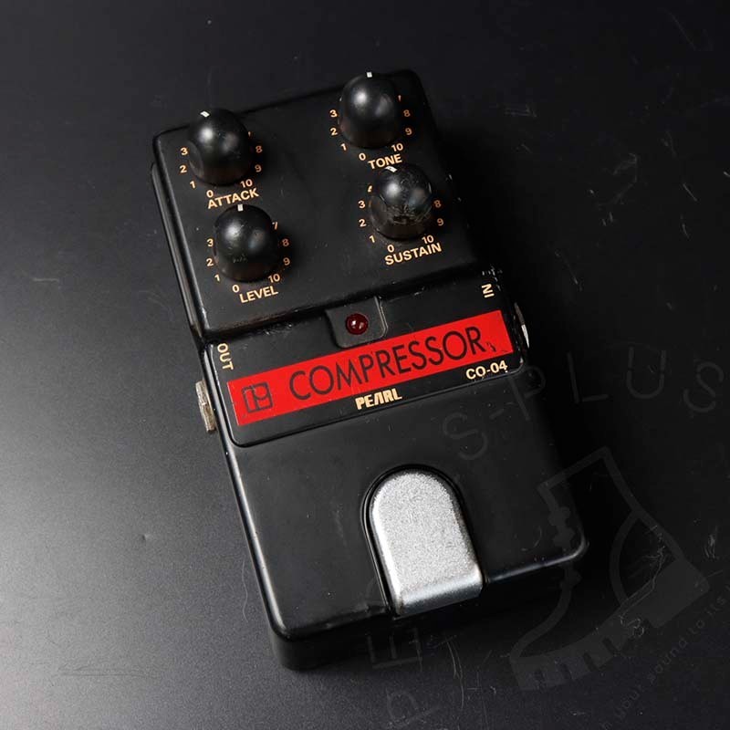 Pearl CO-04 Compressor 1980s - Black w/ original box