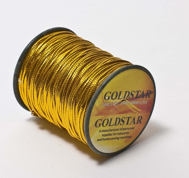 GOLD/SILVER METALLIC CORD 55 YARDS EACH PERFECT FOR SEWING , CRAFT, EMBROIDERY