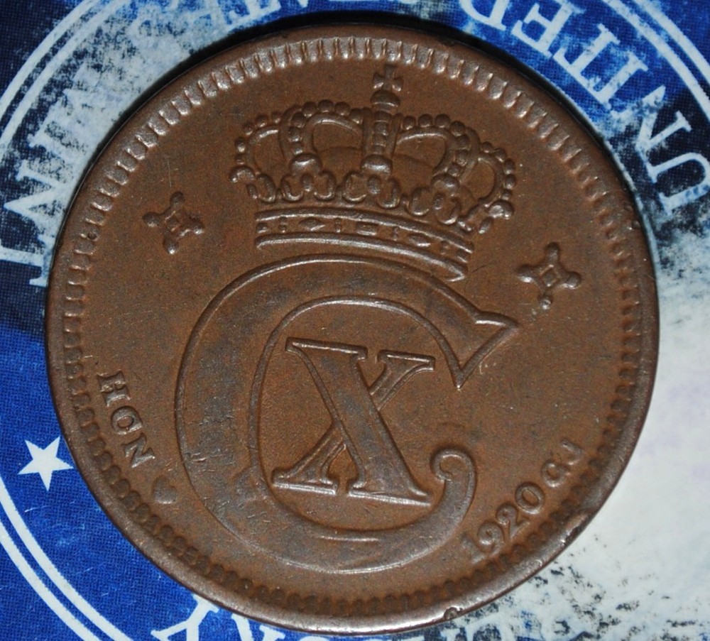 Denmark 5 Ore 1920 {{{D239