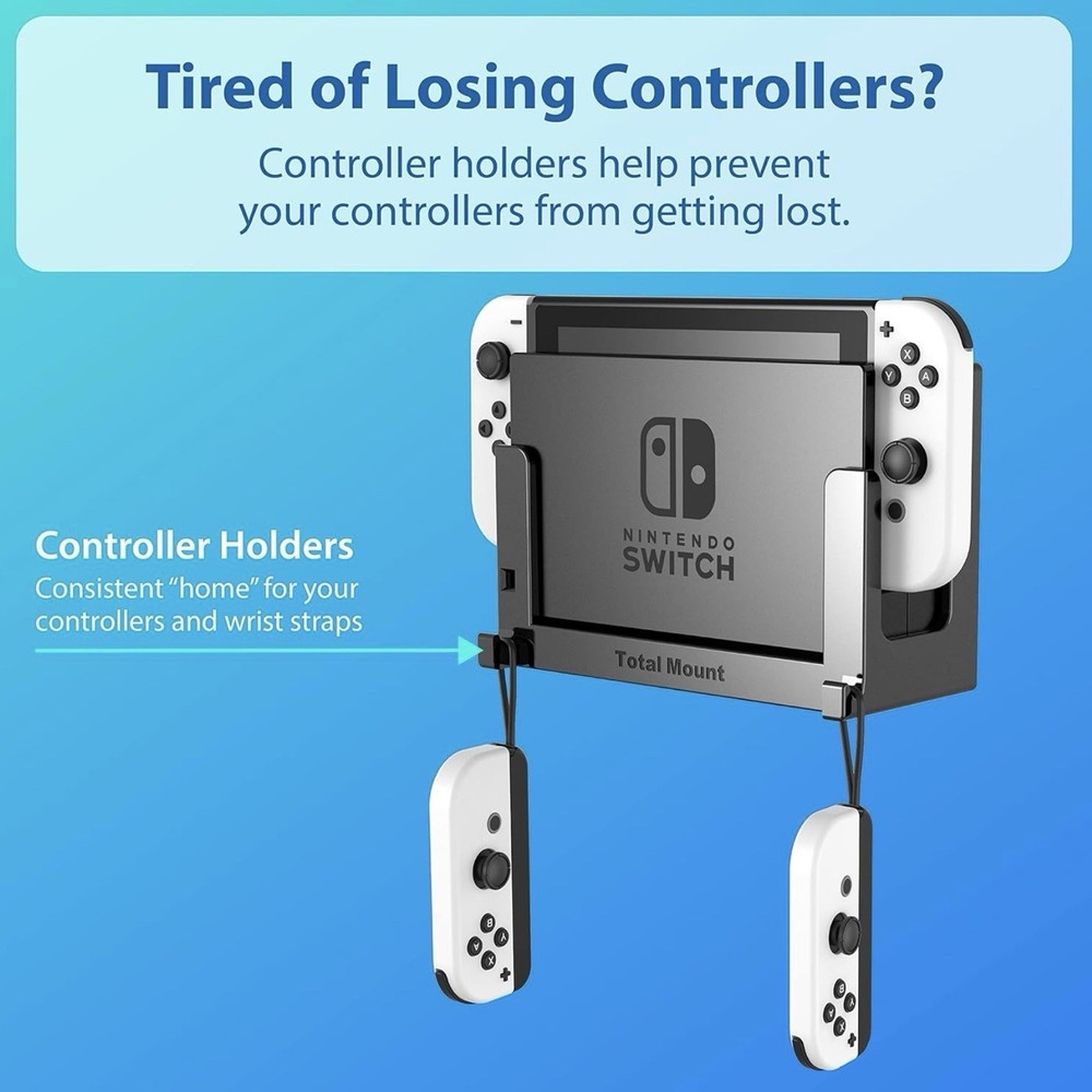 TotalMount Wall Mount for Nintendo Switch 1 or Switch OLED - Loose
