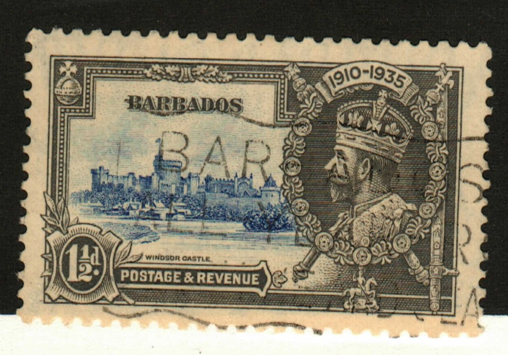 Barbados # 187 used
