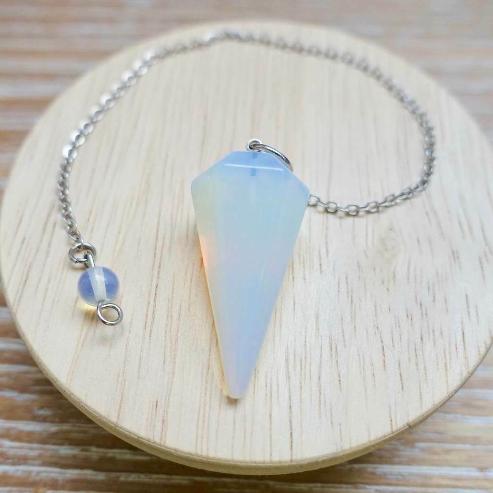 Opalite Stone Pendulum