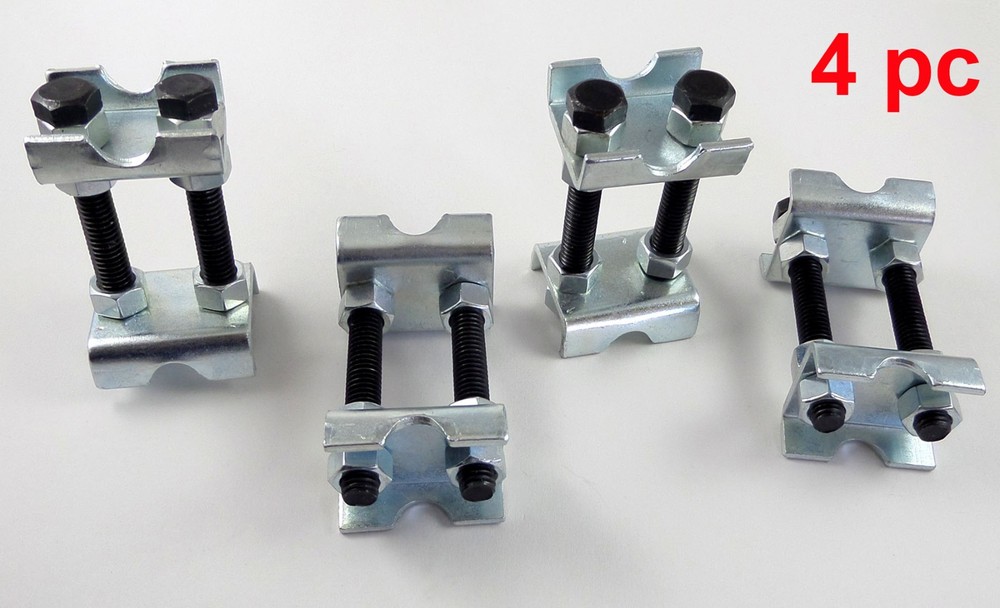 4 pc Mini Coil Spring Compressor Adjustable Spring Struts Shocks Adjuster Tool