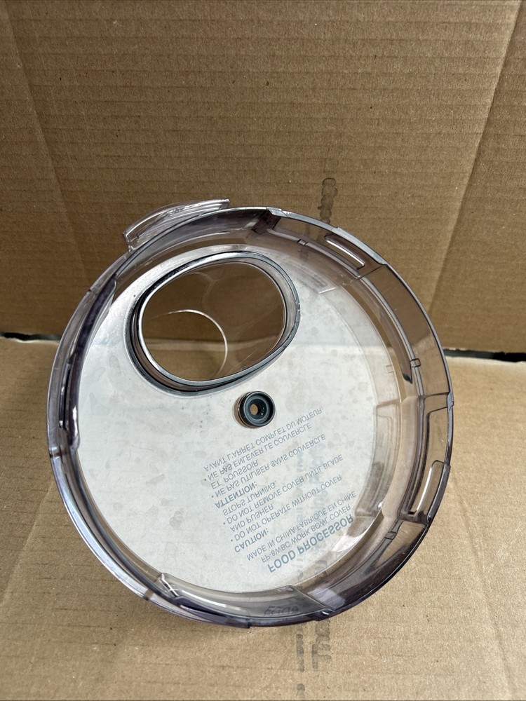 Cuisinart Food Processor FP-8 FP-8WBC Work Bowl Lid