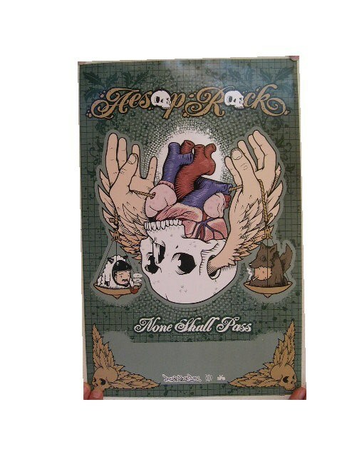 Aesop Rock Poster None Shall Pass