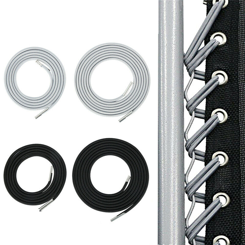 Replacement Lace Kit Zero Gravity Chair Repair Bungee Cord Universal 4 Pcs Black