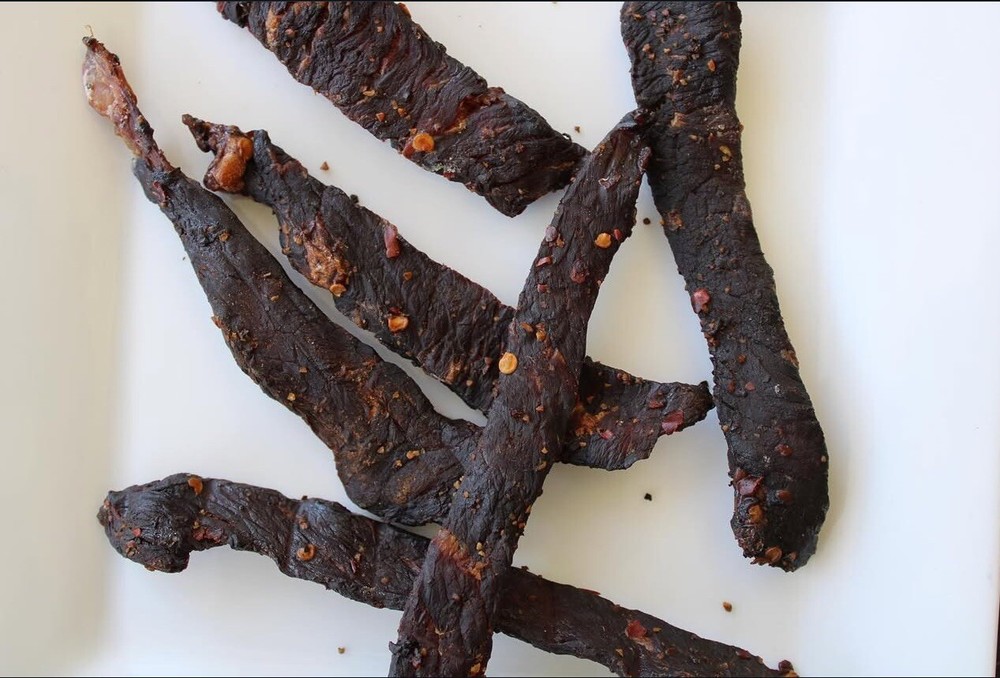 Teriyaki Smoked Beef Jerky 1/2LB