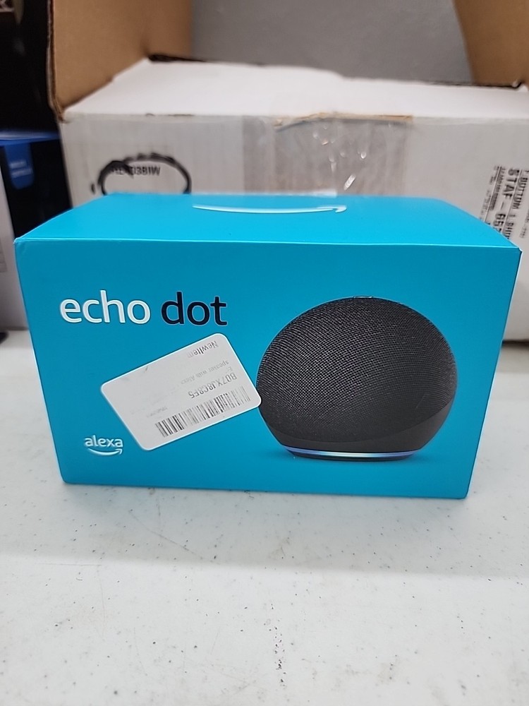 Amazon Echo Dot (4th Gen.) Smart Speaker - Charcoal Open Box