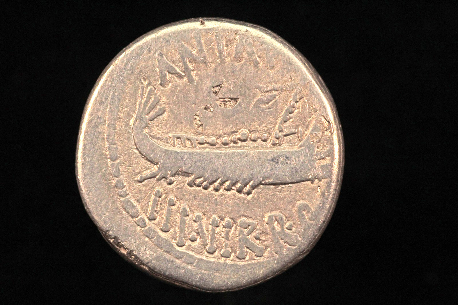 Roman Coins. Marc Antony. AR Denarius. Legionary issue. LEG VIII. 32-31 BC.