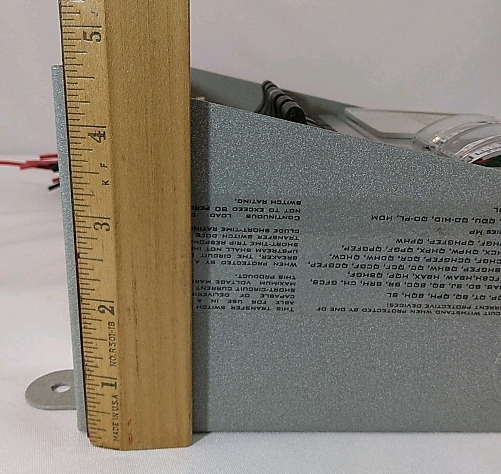 Reliance Controls ProTran Model 31406C Generator Transfer Switch