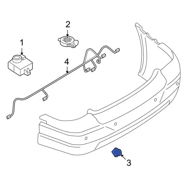 Genuine Ford Sensor DA5Z-15K859-AAPTM