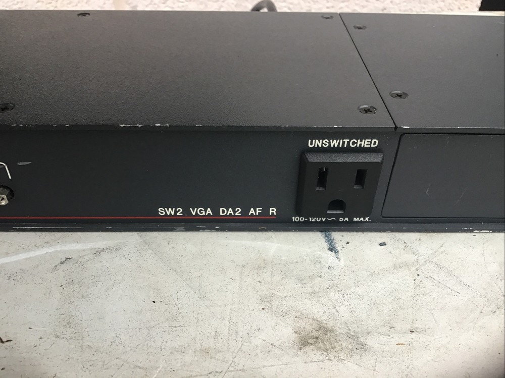 Extron SW2 VGA DA2 AF R Rack/Podium Switcher