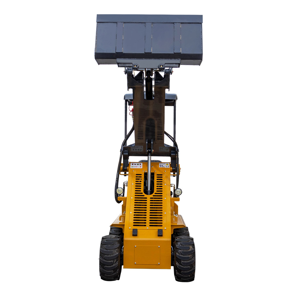 New Mini Skid Steer Loader Wheel Type Riding Skid Machine