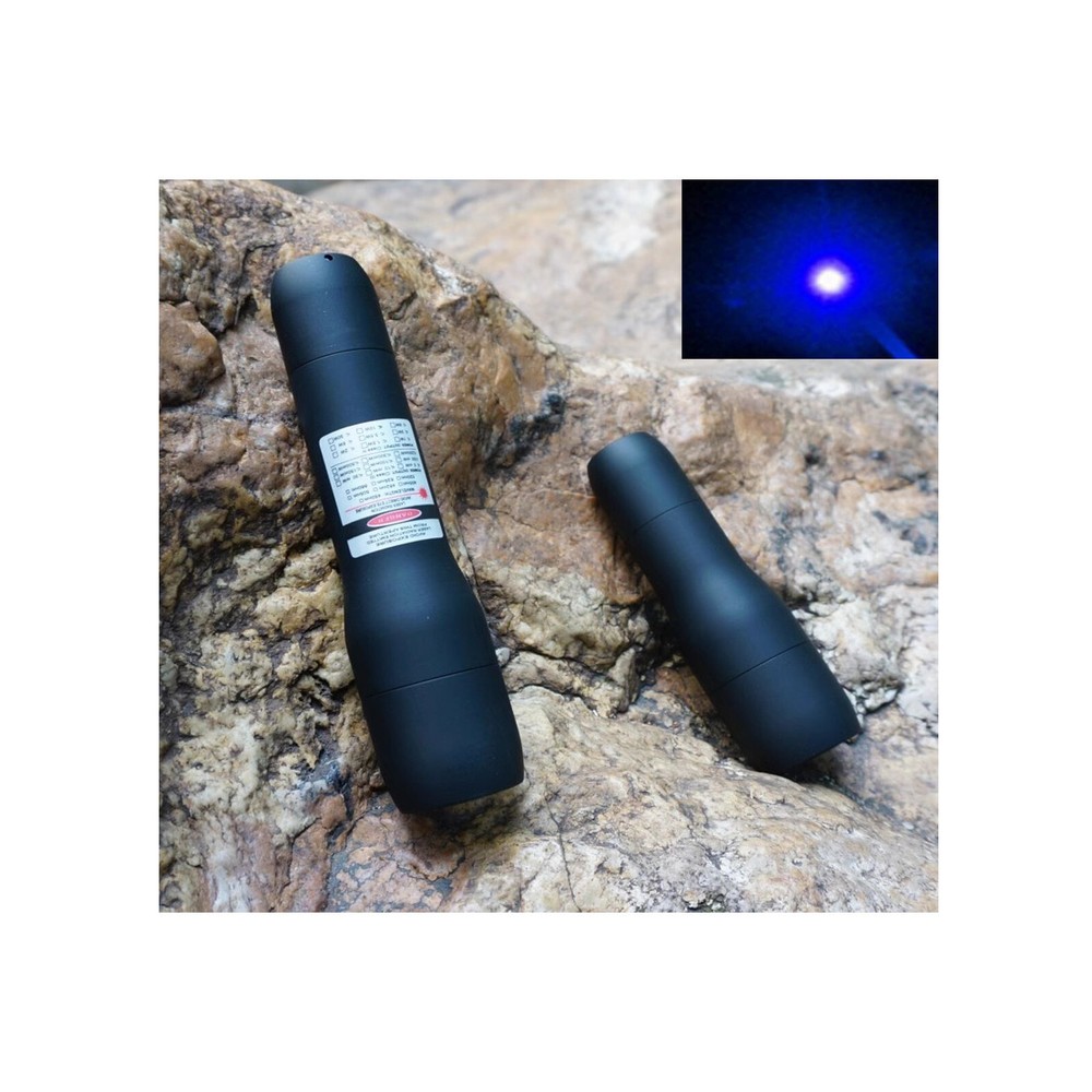Focusable Waterproof 450nm Blue Dot Laser Module 450T-1000