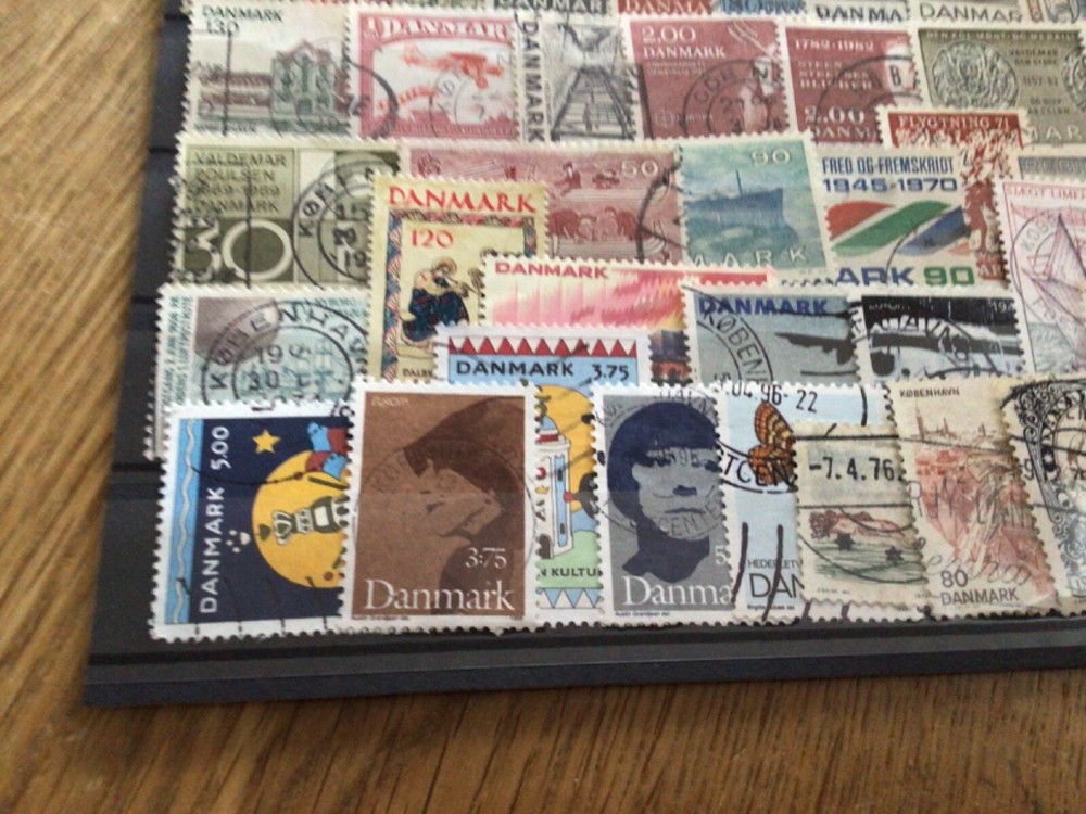 Denmark mounted mint or used stamps A12354
