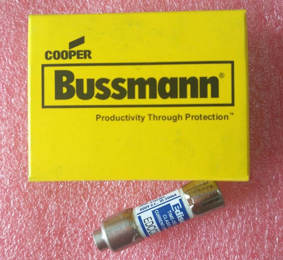 Edison EDCC4 EDCC-4 ( 4 Amp ) 4A 600Vac TIME-DELAY CLASS CC Fuse Bussmann