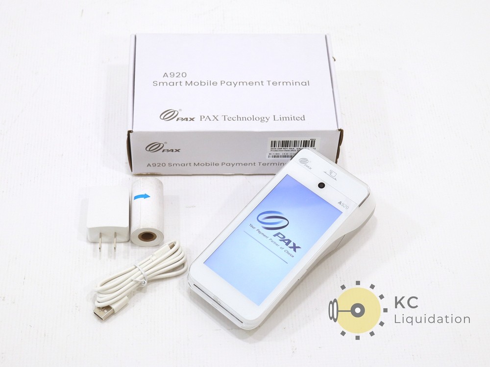 PAX A920 5" Touchscreen Smart Mobile Payment Terminal