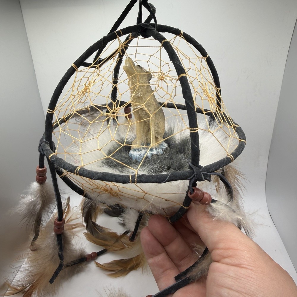 Wolf Dreamcatcher Sacred Spirits Sacred Calling