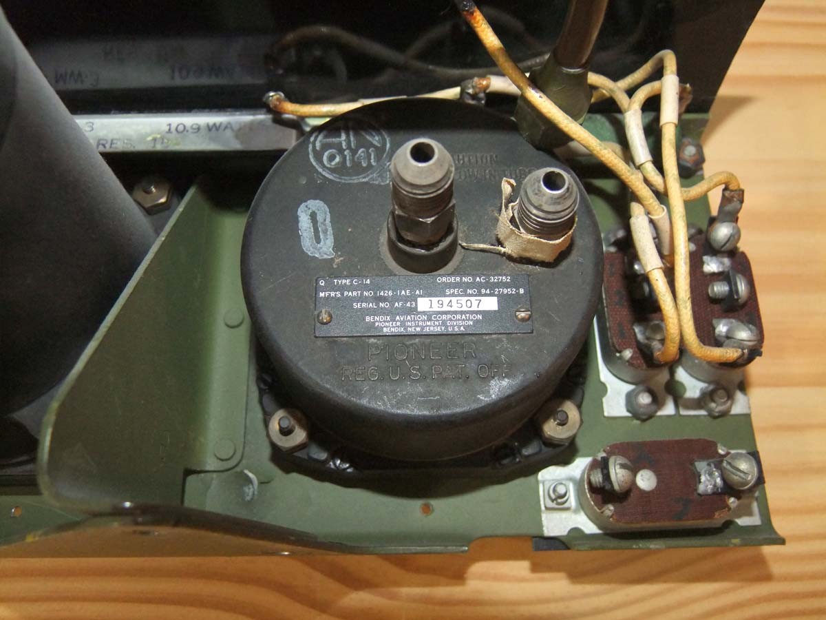 Original Waco CG-4A Hadrian Glider Instrument Panel