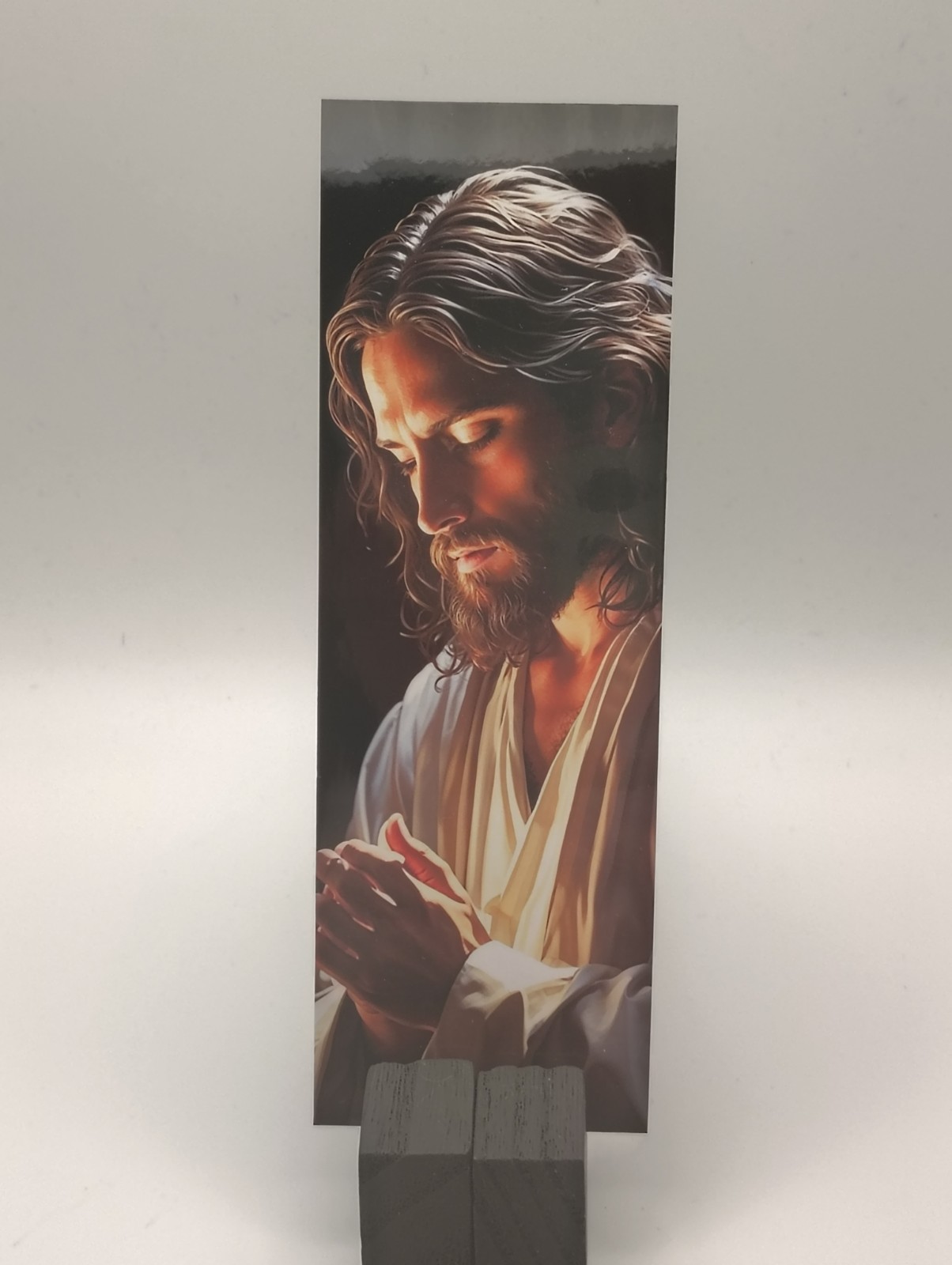Prayer in Stillness Jesus Bookmark