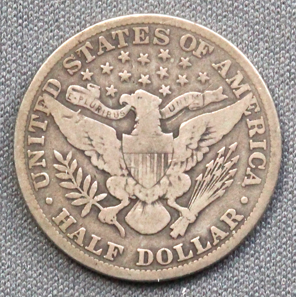 1915 P Barber Half Dollar - BH268