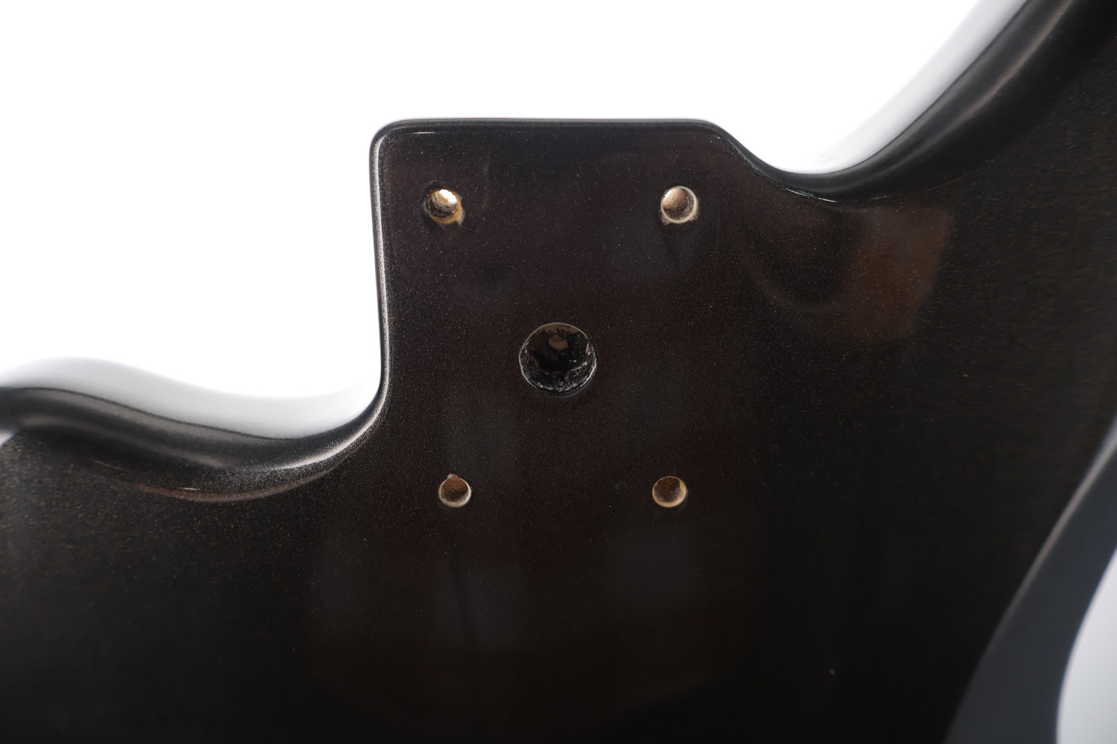 Squier Jaguar Bass Body Affinity Series Charcoal Frost Metallic Fully Loaded