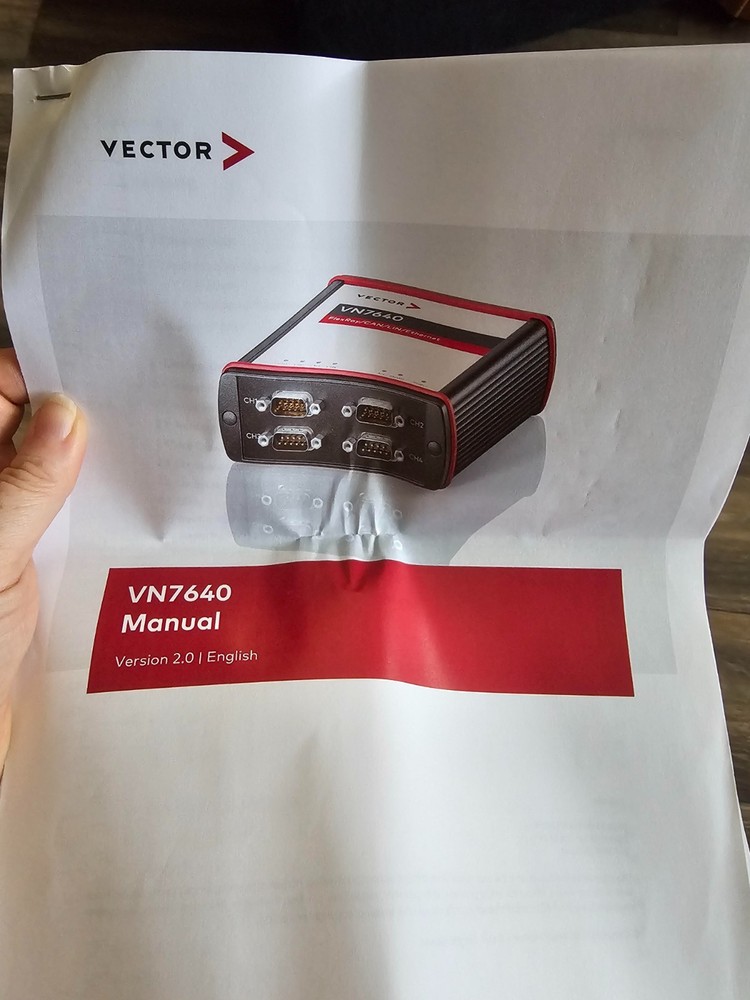 NEW Vector VN7640 FlexRay/CAN FD/LIN Interface for USB or Ethernet