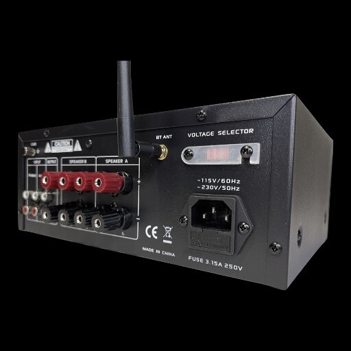 Delta Stereo Receiver w/ Record Player Input/Bluetooth Phono PREAMP DBP300 2-ch