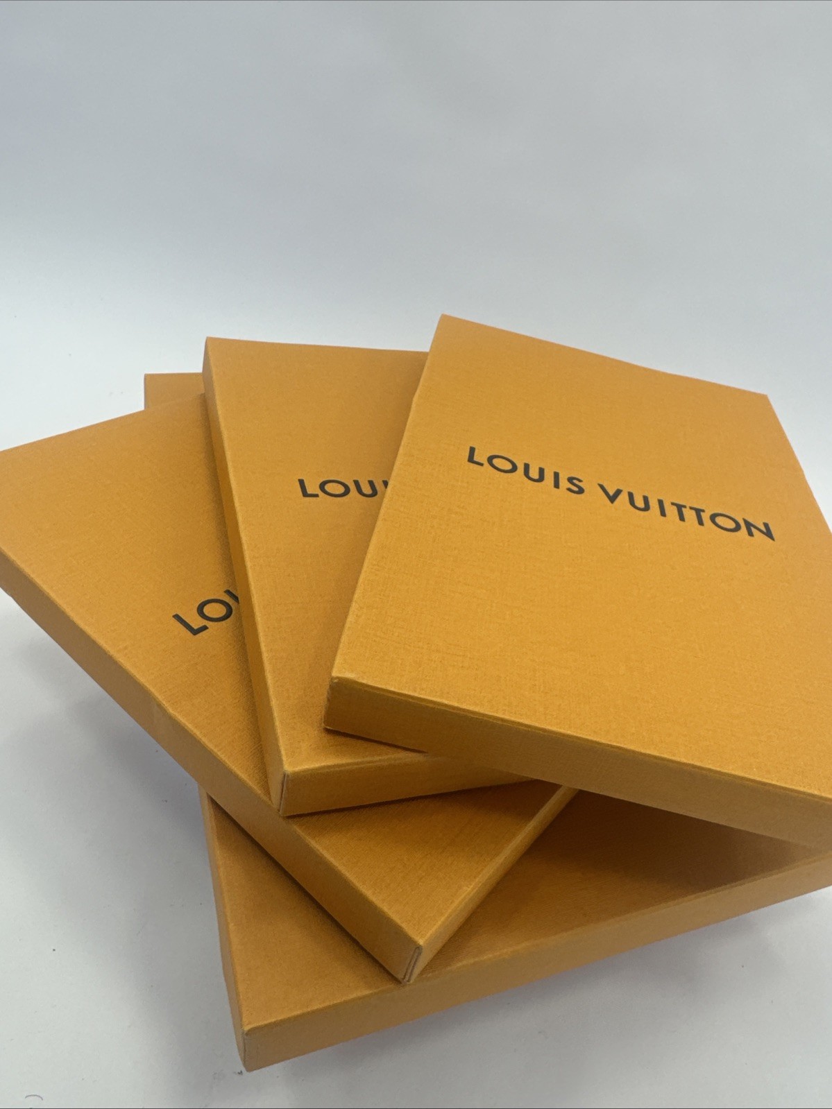 Lot Authentic LOUIS VUITTON Set Of Empty Boxes Set Of 4 See Photos