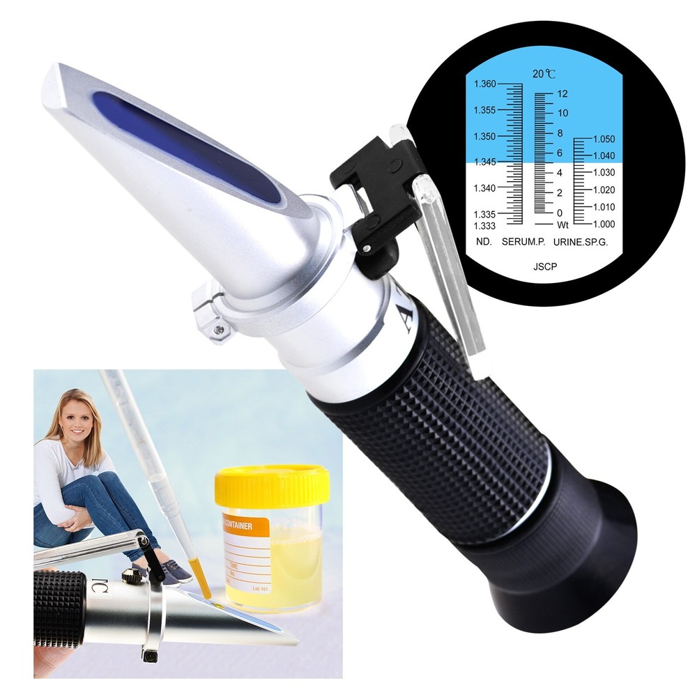 Cutting Fluid Concentration Meter Emulsion Coolant Tester Handheld Refractometer